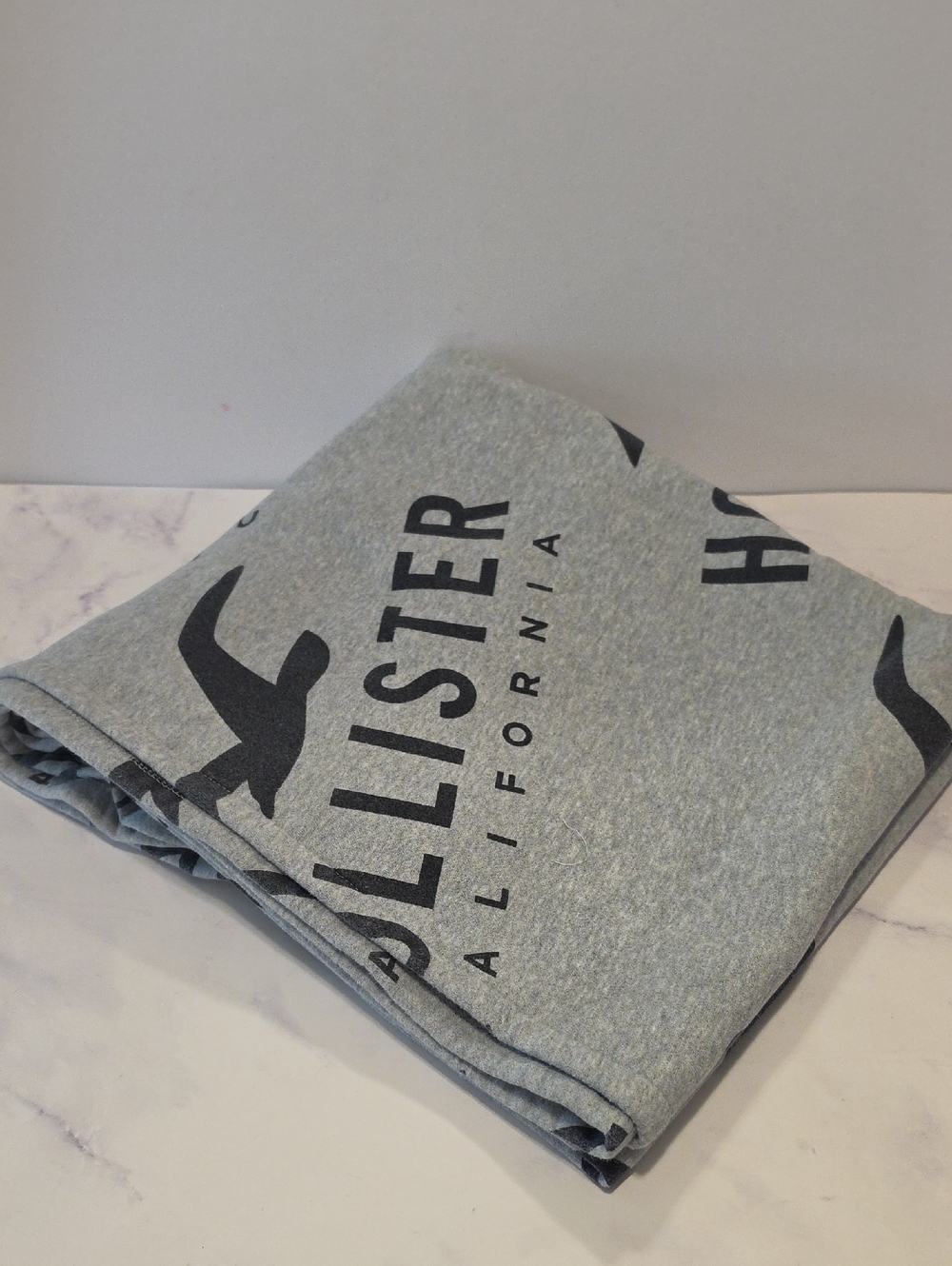 Hollister Gray Blanket